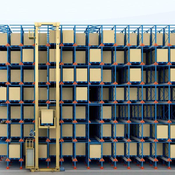 1000kg Capacity Radio Shuttle Pallet Racking Two Way And Four Way Shuttle Shelves