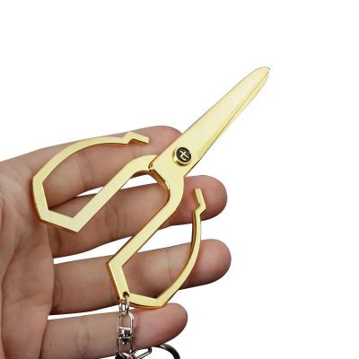 Anime Scissor Seven Keychain Cosplay Metal Alloy Weapon Keychain