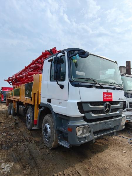 Mondial Putzmeister 42m pompe à béton camion pompe béton pompe semi-sec