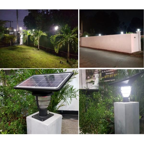 500-550lm Solar Energy Street Lights Decorating Garden Lighting 3w Mono Crystalline Silicon