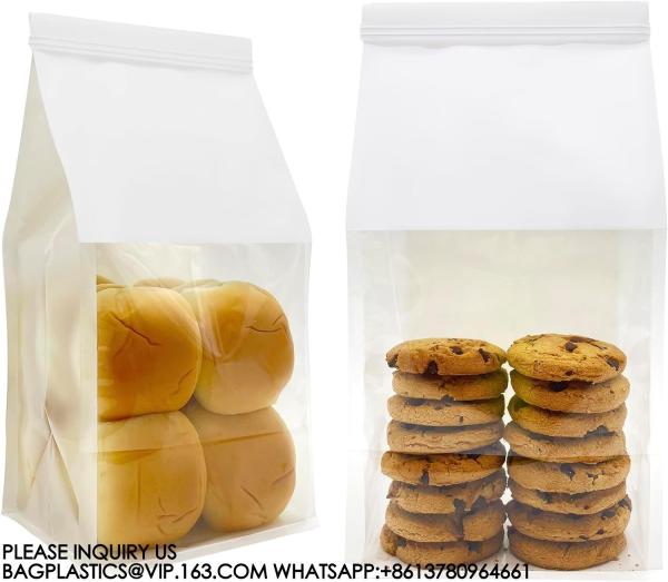 Paper Bread Bags For Homemade Bread Sourdough Bread Bags Bakery Bags With Window Cookie Bags For Packaging