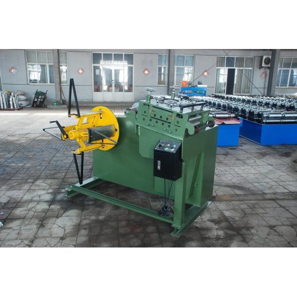 FX-E Roll Forming Equipment Single Head Sheet Metal Decoiler Machine / Electric Uncoiler