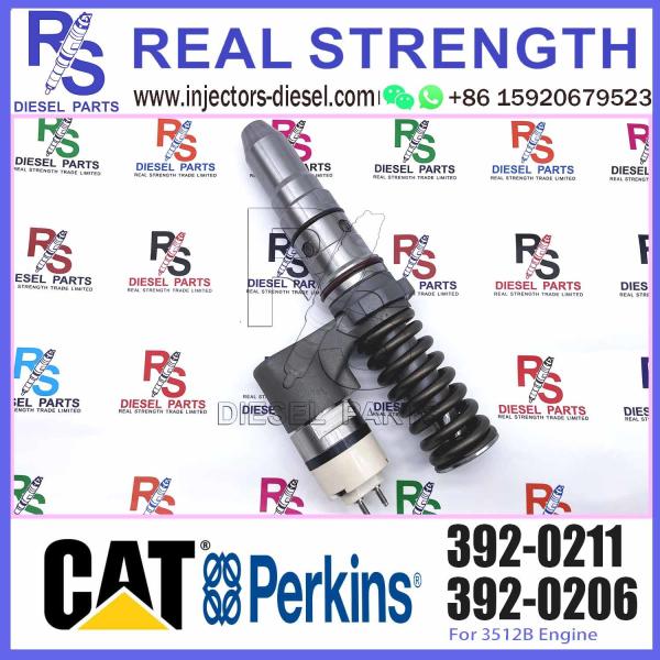 инжектор 392-0211 на впрыска 392-0211 распылителя форсунки насоса тележки дизельная для коллектора системы впрыска топлива гусеницы с соленоидом