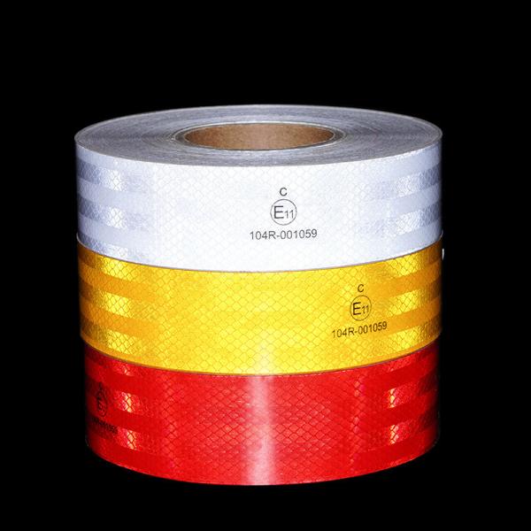 Отражающий материал высокой видимости ECE 104r Отражающая наклейка для грузовика