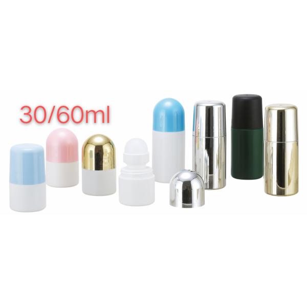 Eco-friendly Private Label Organic Roll on Natural Stone Alum Solid Perfume Deodorant Container Made of PP Body Material