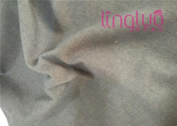 Multiple Yarn Combinations 340gsm Poly Linen Fabric