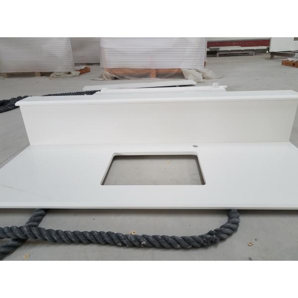 Проектировать твердым каменным поверхность Кунтертопс 93% отполированную кварцев