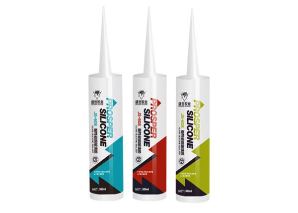 Excellent Toughness White Acetic Silicone Sealant For Hotel Building Windows Sealing