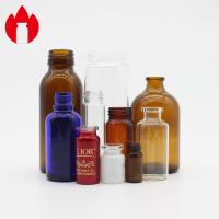 Flacon en verre pour le médicament Crimp Neck