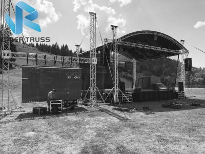 Lightweight Sgaier Truss High Performance For Stage / Roof Easy To Build Up
