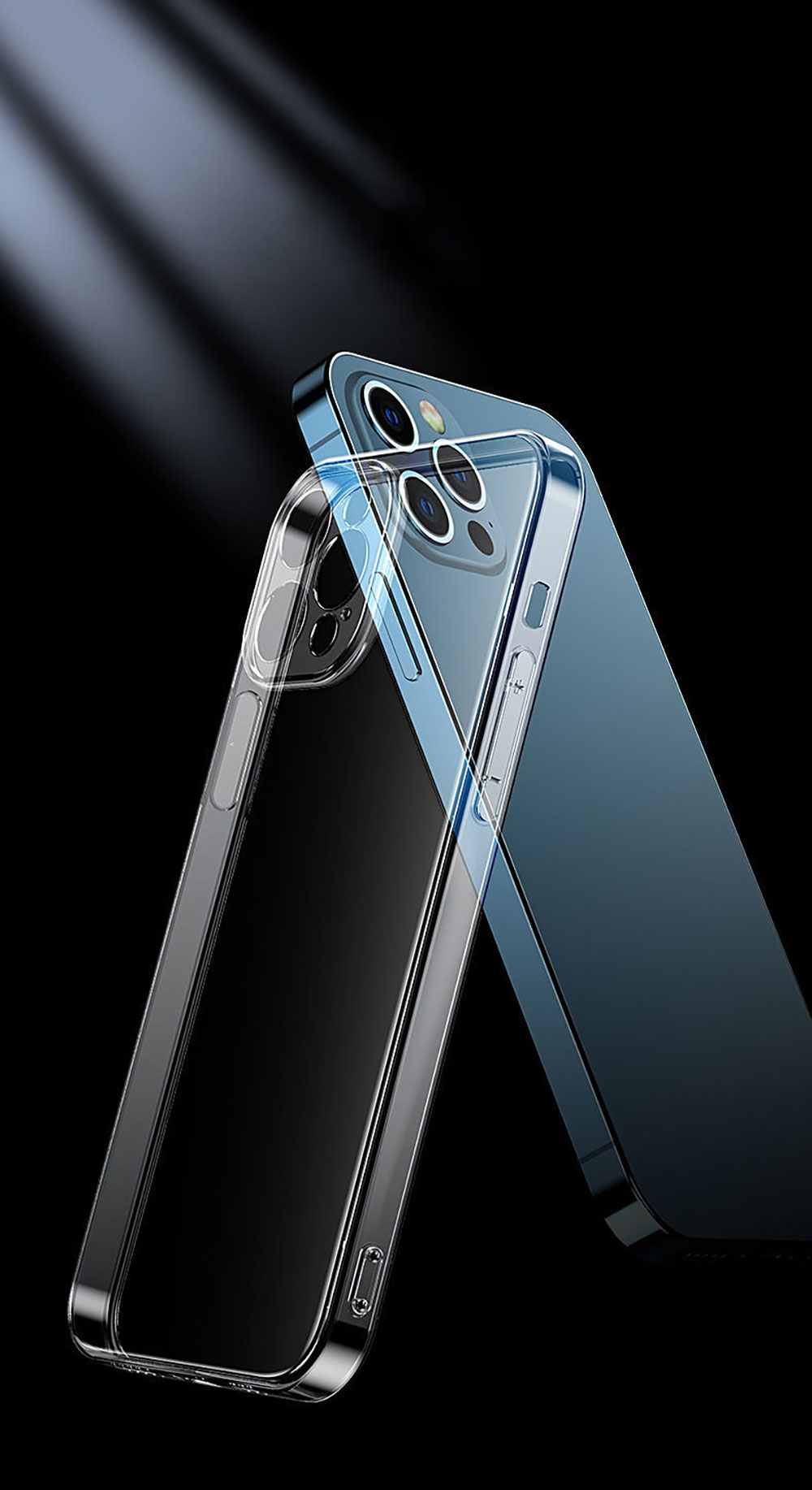 For Laudtec High-Grade Transparency Ultrathin Soft Phone Case for iPhone 16 15 14 13 12 11 Plus Pro Max 0.5 0.6Mm PP PC