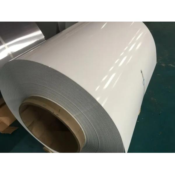 0.55mm Thickness Alloy3105 H24 24 Gauge Prepainted Aluminium Coil With PVDF Paint For Patio Cover