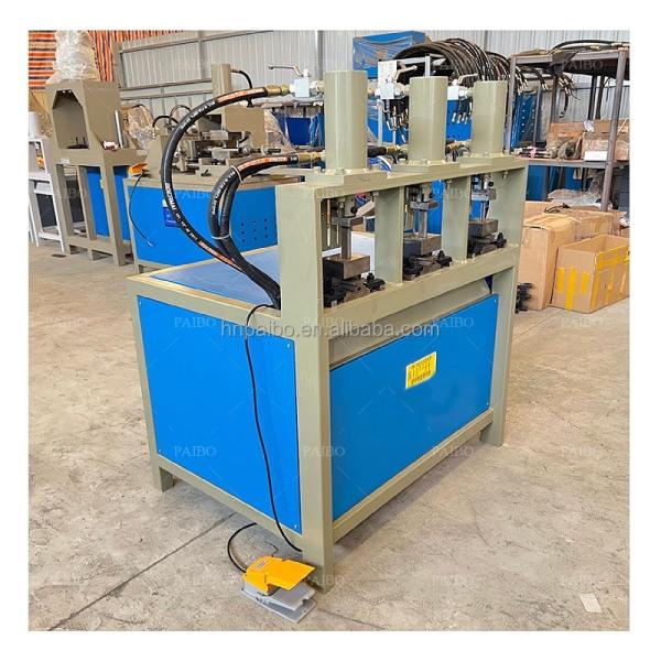 Four-column Three-beam Hydraulic Press Carbon Steel Hole Punching Automatic Machine