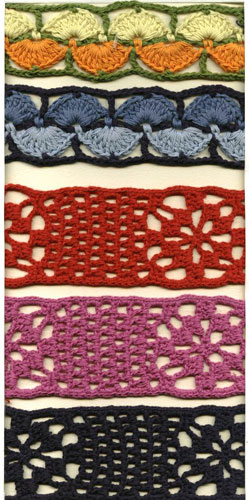 exquisite elastic stretch Crochet Lace trim handmade 7cm Cotton Lace