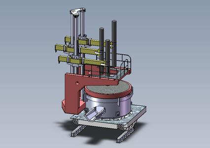Clamping arm for EAF Electric Arc Furnace Industrial Electrode Arm With Copper Clad Explosion Plate