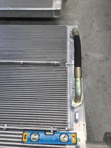 Rotary Screw Compressor aluminum oil cooler air after cooler for compressor Oil Heat Exchanger