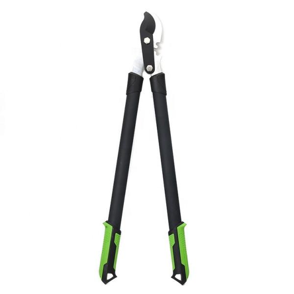 Anti-Slip Grip Garden Tools Pruning Shear Fixed Steel Handle and PowerGear Lopper Bypass
