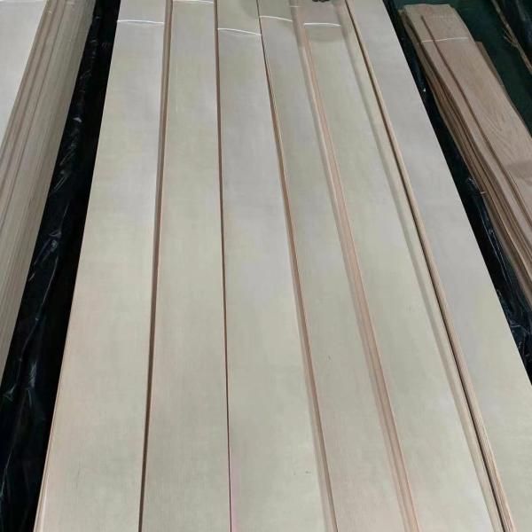 Folha de madeira natural 0,45 mm Espessura 50-100 cm/110-190 cm/200-140 cm/250-360 cm Comprimento Cor natural