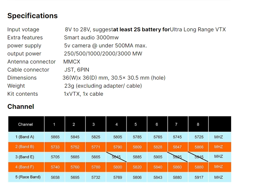 AKK Ultra Long Range VTX 4.9G 5.8G 3W up to 10Km VTX With Fan MIC Smartaudio 30.5*30.5mm for RC FPV Drone Fpv Drone Vtx
