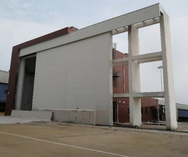 Customized Anti Radiation Lead Door Steel Frame For Industrial NDT