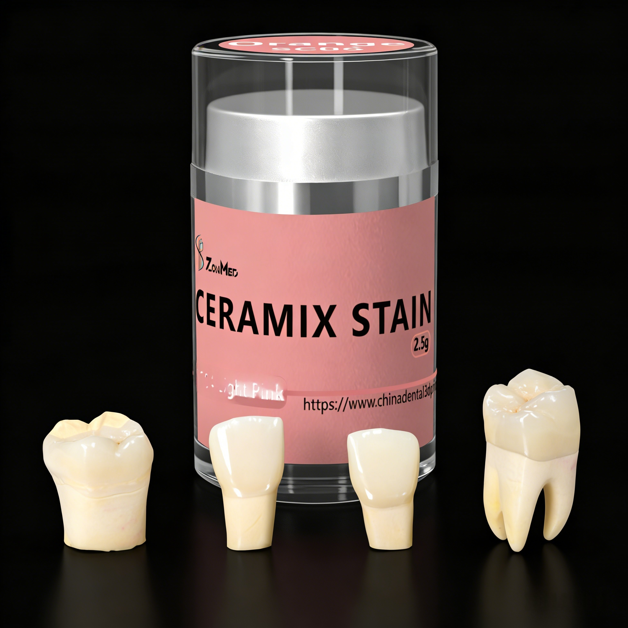 Non toxic dental low fusing glaze no phosphor offering natural finish suitable for precise dental restoration and ceramic work
