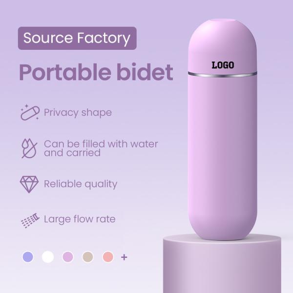 Compact Portable Electric Bidet 380ML Water Capacity For Hygienic Cleaning