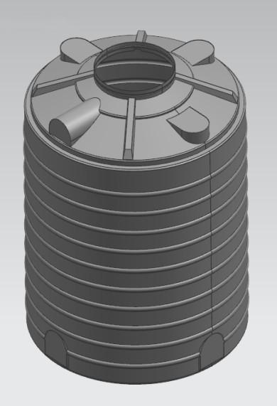 4500 Liters Roto Mould Water Tank