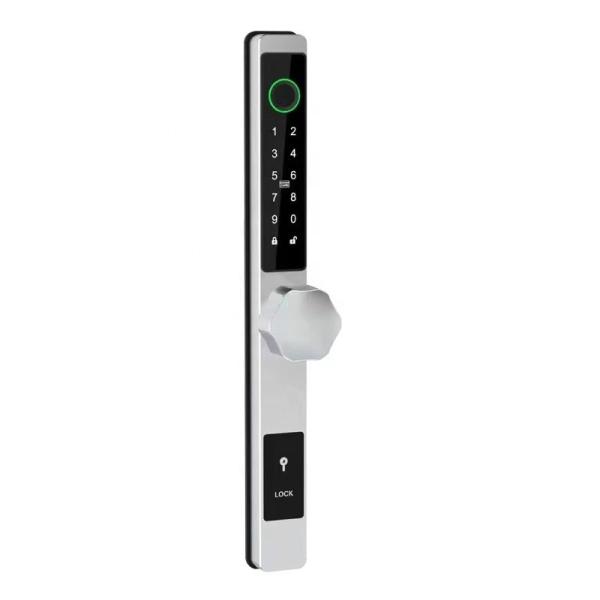IP65 Bluetooth bloqueio inteligente à prova d'água para porta de vidro de quadro estreito