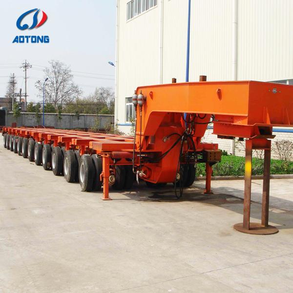 12 Axle Modular Lowbed Trailer with 300 Tons Capacity