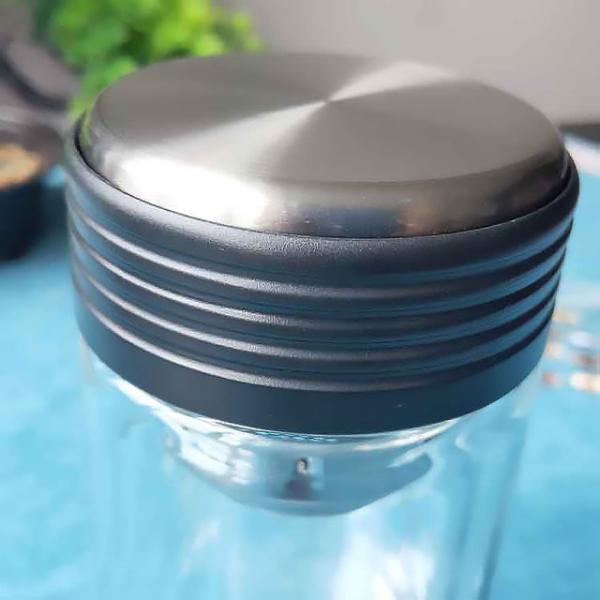 Normal Empty Vacuum Insulated Glass Sublimation Water Bottle with Customized Branding