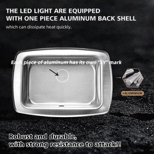 IP67 Jaune Blanc Faisceau de haut en bas en blanc Faisceau de bas en bas en blanc DRL Feuille LED de moto