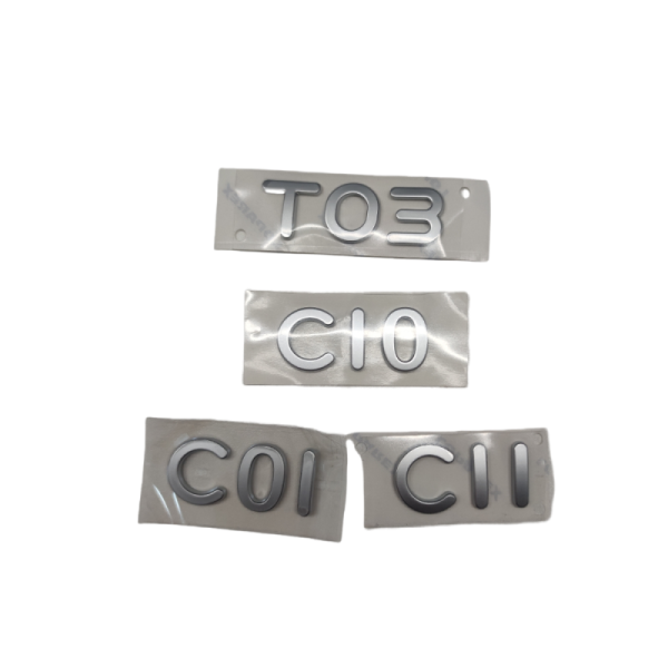 New Arrival Auto Body Parts Word Logo Cover for Leapmotor C11 C01 T03 Electric Vehicle Car Rear Logo Components