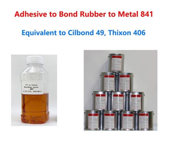 Adhesive to Bond Rubber to Metal 841 Equivalent to Cilbond 49, Thixon 406