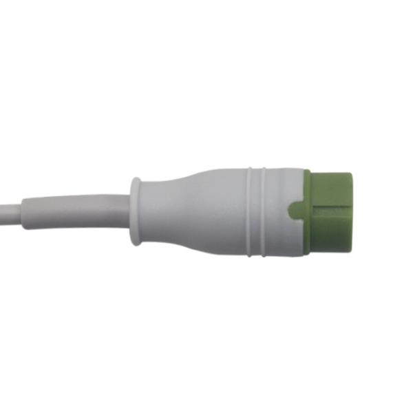 AHA TPU Holter ECG cabografam 5 o látex do comprimento dos Leadwires 3.4m livre para Wego G5198S