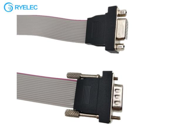 15pin conector plástico fêmea masculino VGA ao cabo de fita liso flexível de VGA HDB15 para eletrônico