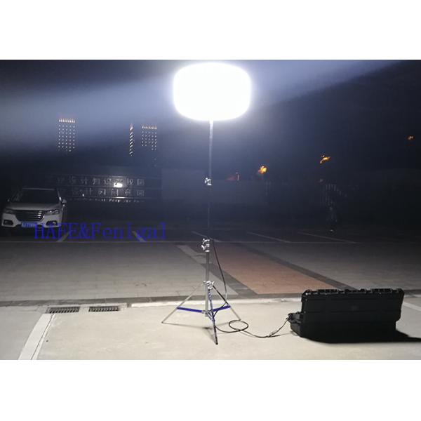 200W LED Tripod Balloon Light For Glare Free Outdoor Industrial 3000K
