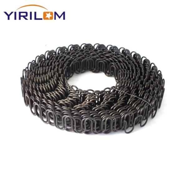 Furniture Accessories Upholstery Steel Wire Roll Sofa Zig Zag Spring Coil Springs Black Zig Zag Springs
