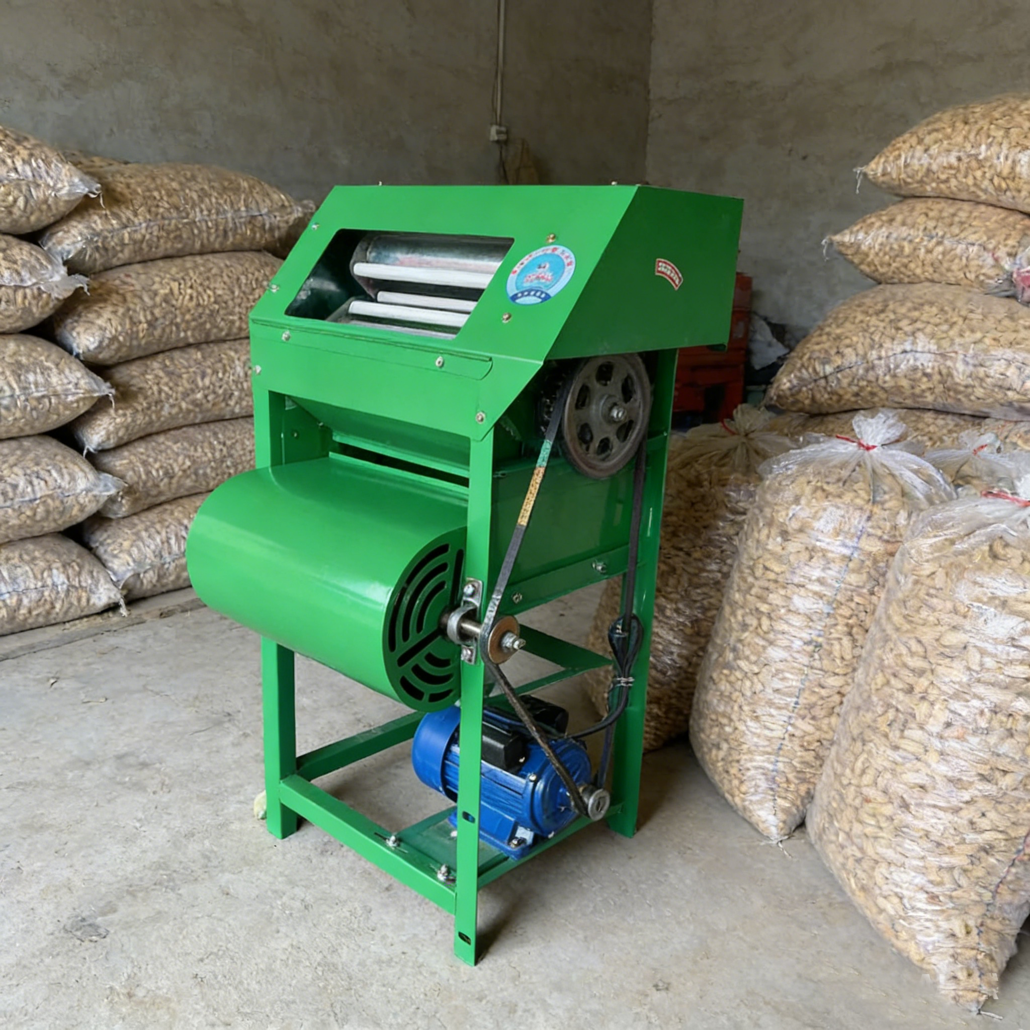 Portable Peanut Picker Machine Groundnut Thresher for Small Farms 220V/380V