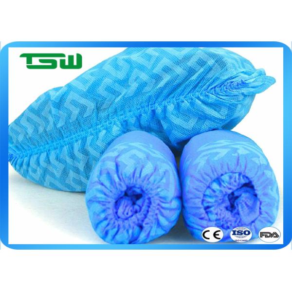 ISO 13485 Anti Skid 60gsm PP Disposable Shoe Cover