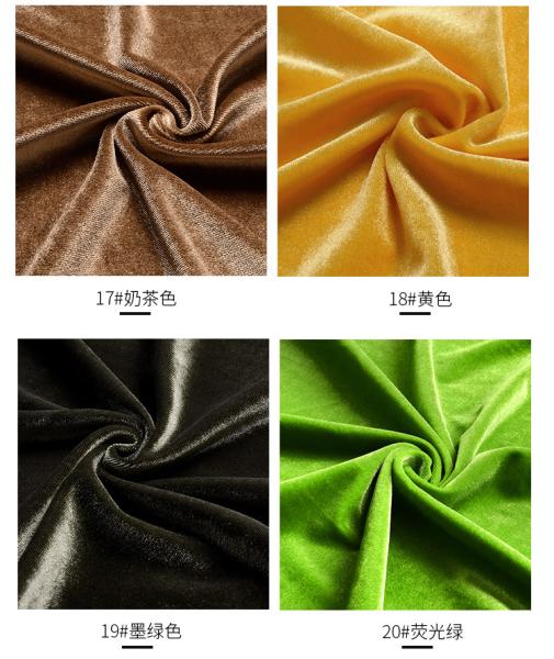 Printed Yellow Velvet Upholstery Fabric 250GSM Black Vintage Velvet Upholstery Fabric