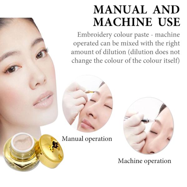 Макияж брови постоянный пигментирует академию чернил татуировки смеси GMT косметическую Perma