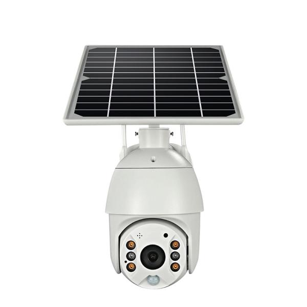 Solar Camera 360 Degree Track Remote Wireless Network Hd Night Vision And Outdoor Monitor