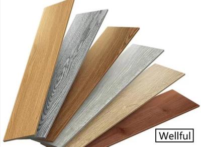 High Glossy 1.8mm PVC Vinyl Flooring With Black Bottom Glue Down