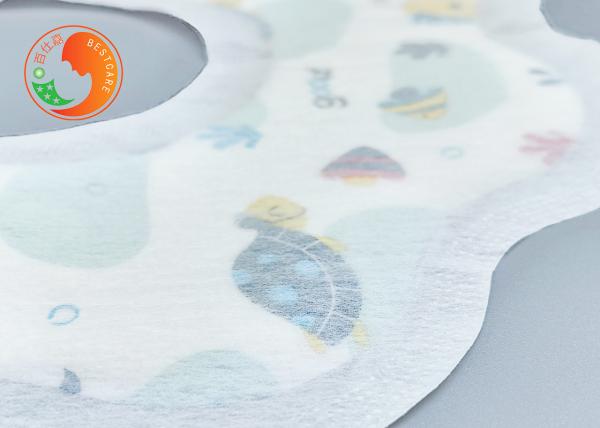 Adjustable Snap Disposable Baby Dribble Bibs Saliva Sanitary Easy Clean Discreet