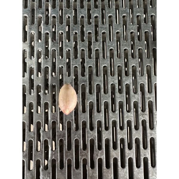 4mm Pitch Round Perforated Steel Sheet With Oval Holes For Filtration