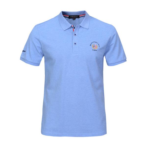 Multi Colored Men's Office Uniform Polo Shirt