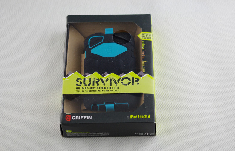 Hard Shell Survivor Cell Phone Silicone Case Drop Proof For Itouch 4