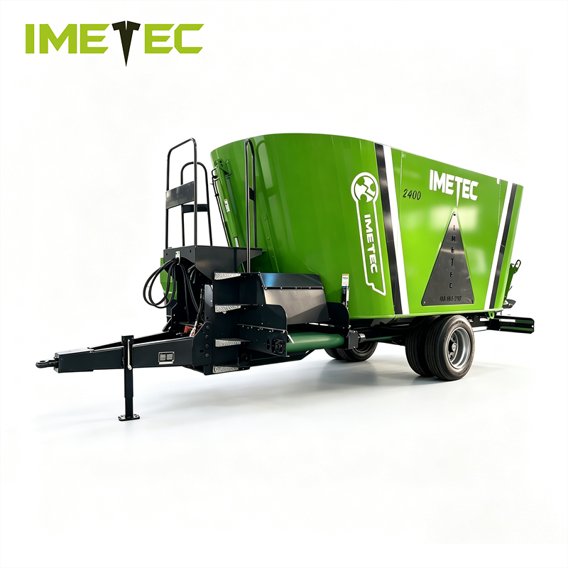 Precision Small Weighing Vertical Tmr Mixer Device Tractor Towed