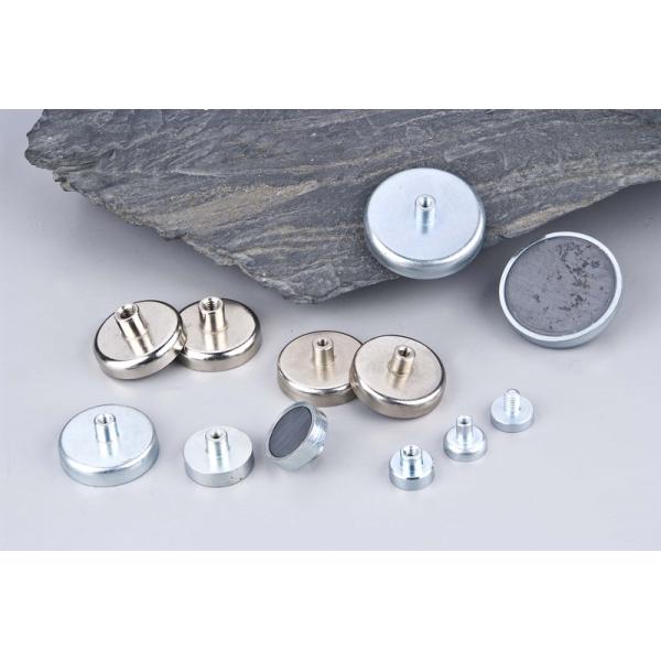 High Corrosion Resistant Magnet Assembly With Ring Steel Triad Magnetics