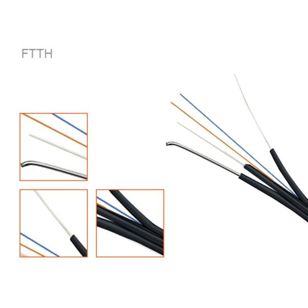 Self Supporting Aerial Figure 8 Indoor FTTH Fiber Optic Cable